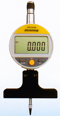 日本PEACOCK孔雀數顯深度規(guī) T2N-125WB