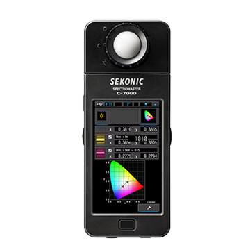 sekonic世光日本進(jìn)口光譜儀C-7000分光比色照度計(jì)光譜儀