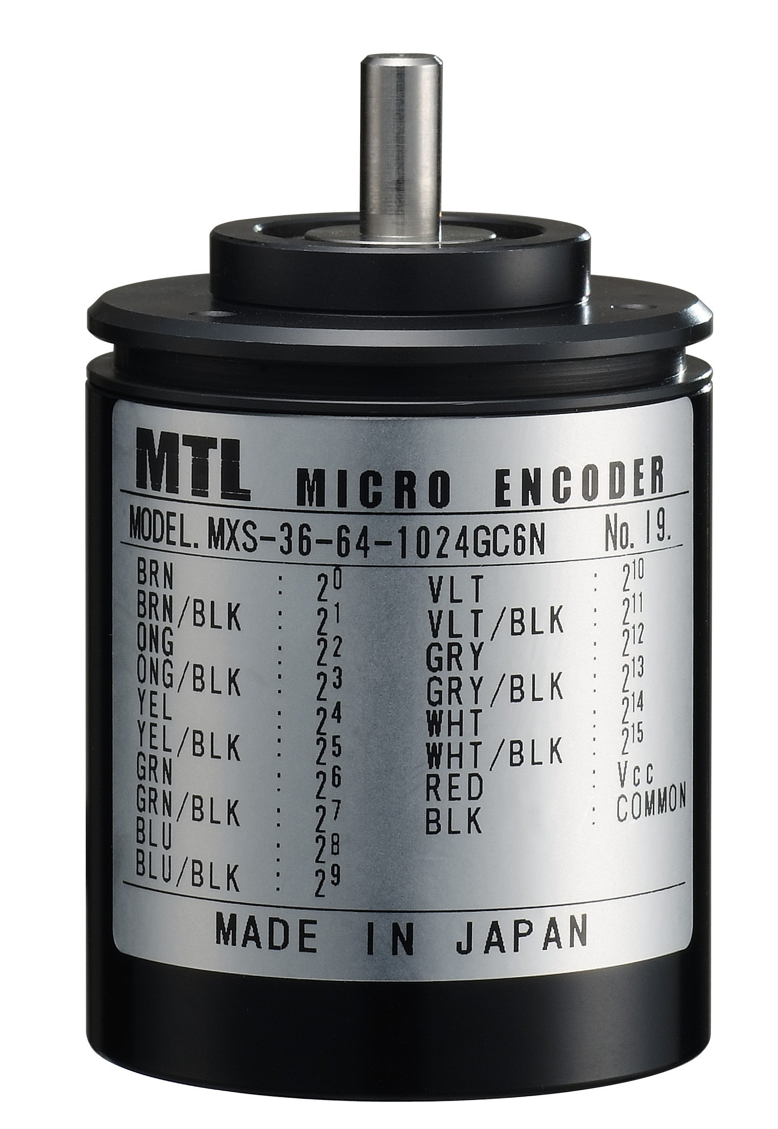 日本進口mtl機械式多旋轉(zhuǎn)絕對值編碼器MXS-36
